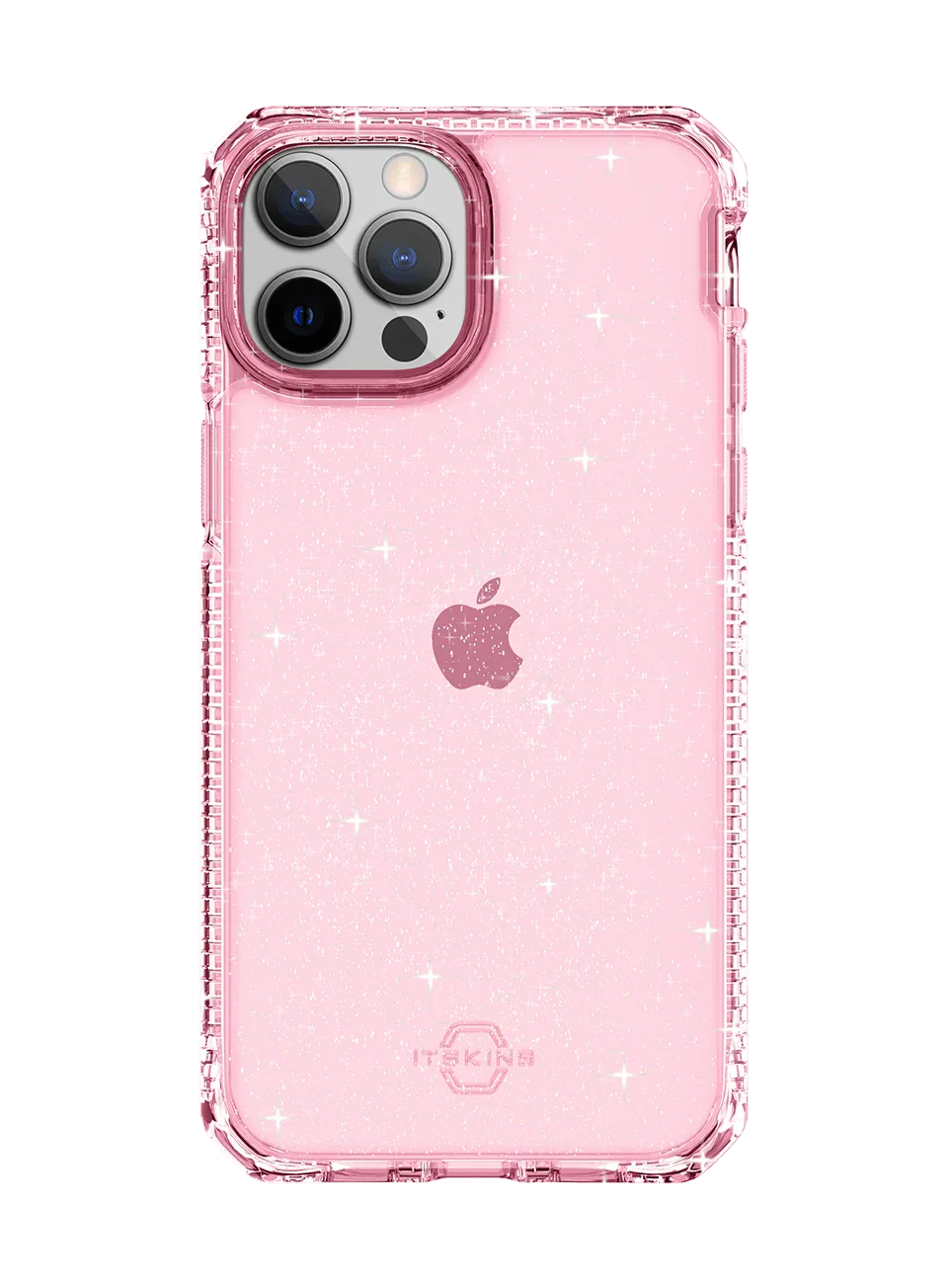 Itskins Hybrid Spark iPhone 13 Pro Cover - Pink - Tashqila Itskins Hybrid Spark iPhone 13 Pro Cover - Pink - Tashqila